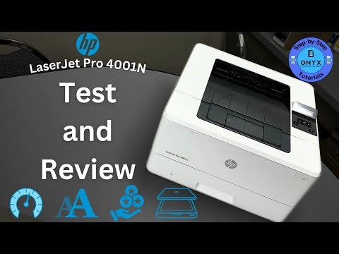 HP LaserJet Pro 4001n Review!