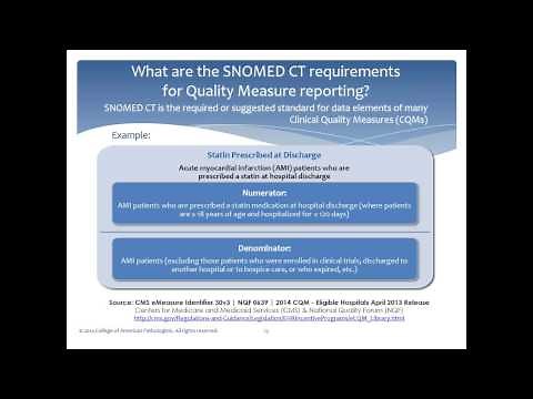 Understanding SNOMED CT® The clinical terminology required for Meaningful Use