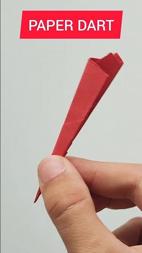 How to Make a Paper Dart (Easy Tutorial) #origami #easyorigami #diy #origamitutorial