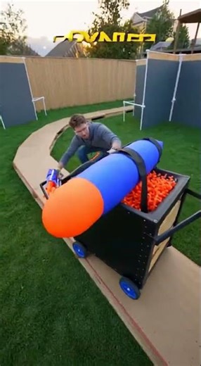 “Building the Ultimate NERF Arena: Extreme Backyard Battle Zone Design.”