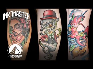 Best Color Challenge Tattoos 🎨 Ink Master