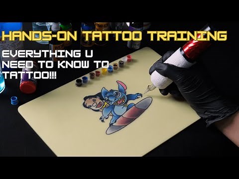 Hands-on Tattoo Training 1: Everything You Need to Know to Tattoo