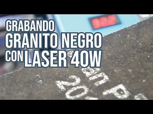 Granite in my 40W Laser