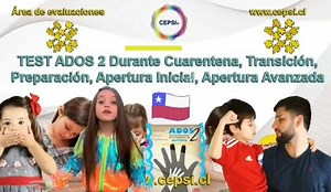 Evaluación test ados 2, entrega de informes para colegios y neurólogos, Aplicación test ados 2 durante fases post cuarentena, en diciembre 2020 y vernao 2021, para todas las edades. Área de Evaluaciones en CEPSI® ADOS2 www.ados2.cl CEPSI® Centro Público de Salud Integral llámanos ahora te ayudamos a contestar tus consultas. ✆ 569 82065979 - ✆ 569 32569470. La misión de CEPSI® es ayudar a los demás y dar un buen servicio Consultas – Agendar Horas – Recomendaciones - Preguntas: - Coordinadoras en 
