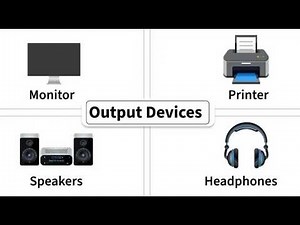 Output Devices Of a Computer🖨️📽️🖥️Types📽️Functions🖨️📽️🖥️Applications Importance of PC Output Devices