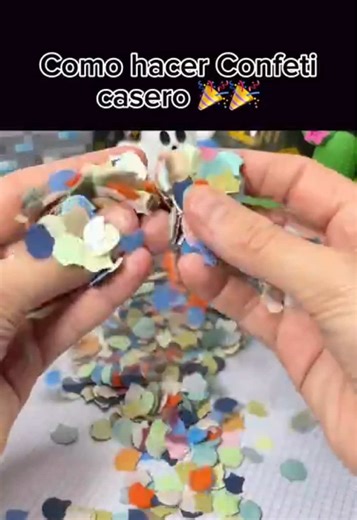 Tutorial fácil para hacer confeti casero