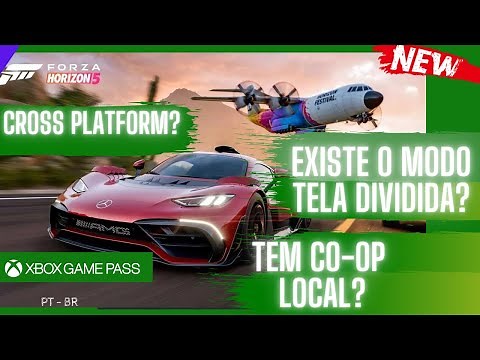 Forza Horizon 5 - Does it have split-screen mode? Local co-op? Cross-platform play?