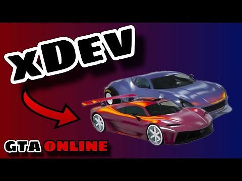 GTA 5 xDev car editor get F1 wheels!