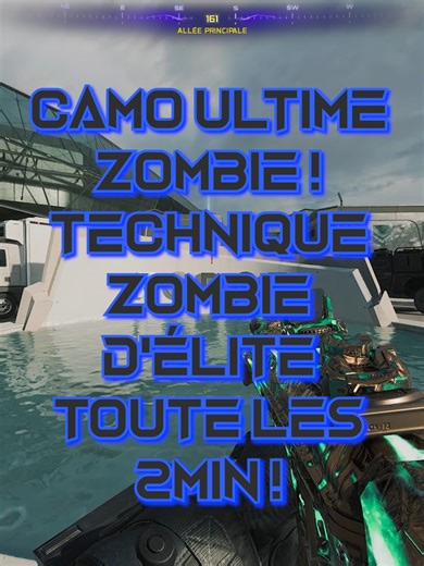 Tuto Camo ultime en mode zombie ! Avoir une élite toutes les 2min ! #COD #callofduty #astuce #tuto #bo7 #gaming #zombiebo7