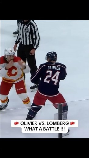Mathieu Olivier vs. Ryan Lomberg Fight