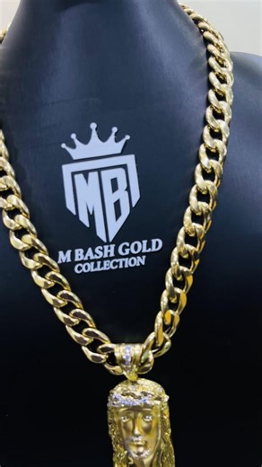 Available Cuban neck chain and Jesus piece 🛍️💫