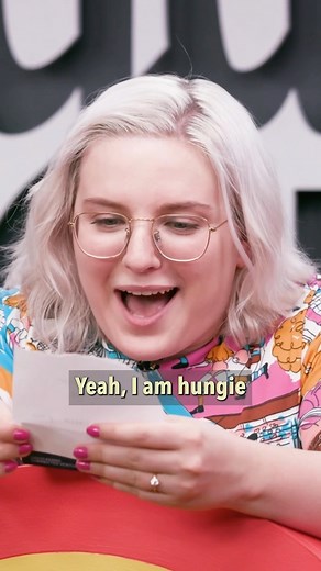 Sam’s ultimate nightmare, no big deal for Izzy 🍕 #gamechanger #imhungie #isabellaroland #challenges #pizza #socialexperiment #gameshow #prank #samreich | Game Changer