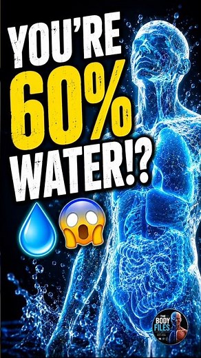 Your Body Is 60% Water! 💧😱 Amazing Human Body Fact