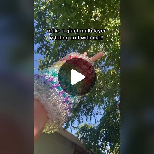 DIY Multi Layer Carousel Rotating Cuff Tutorial