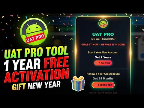 UAT PRO TOOL 1 YEAR FREE BUY 1 | MOBILE UNLOCKING FRP BYPASS