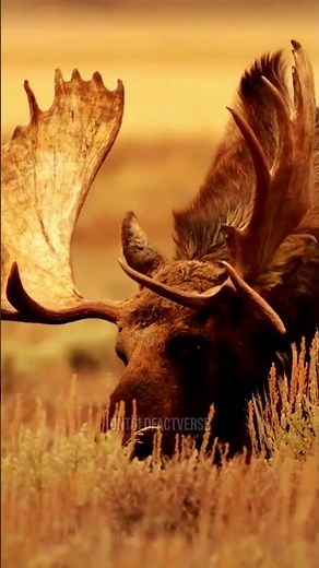 Giant Deer – The Extinct King of the Ice Age! 🦌❄️ #Shorts #GiantDeer #untoldfactverse