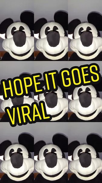 Hope this goes viral #mickeymouse #disney