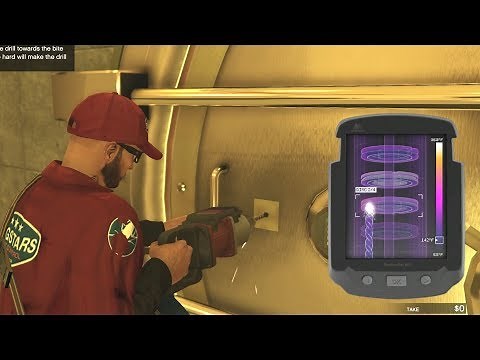 How To Drill The Vault In The Diamond Casino Final Heist - GTA 5 Online (Finale)