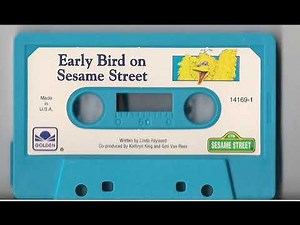 Early Bird On Sesame Street Cassette Tape