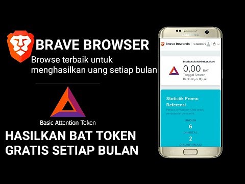 Brave Browser Dapatkan Token BAT Setiap Bulan Untuk Menghasilkan Uang