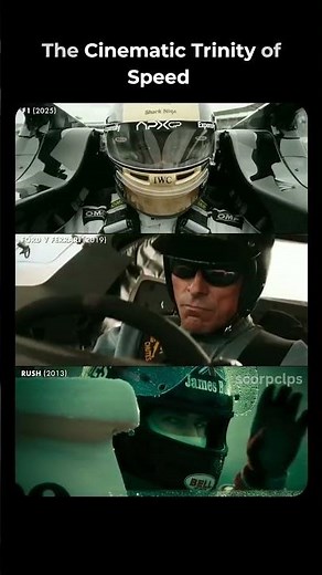 The Racing-Movie Trinity | F1, Ford V Ferrari, Rush