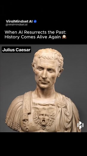 AI | Tech | Tools on Instagram: "AI isn’t just recreating history — it’s reviving it. Imagine stepping into VR and having a real conversation with the minds that shaped entire eras. Philosophers, inventors, leaders, artists… suddenly alive again, teaching you in their own words. This isn’t just cool — it could transform how we learn forever. Would you try it? 🎥 Source: @hashem.alghaili ⚡️ Follow @ViralMindset.AI for more breakthrough AI tools, ideas, and future tech. #viralmindsetai #news #vira