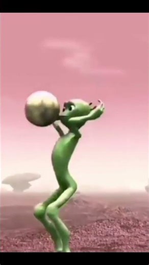 Green alien dance 🔥
