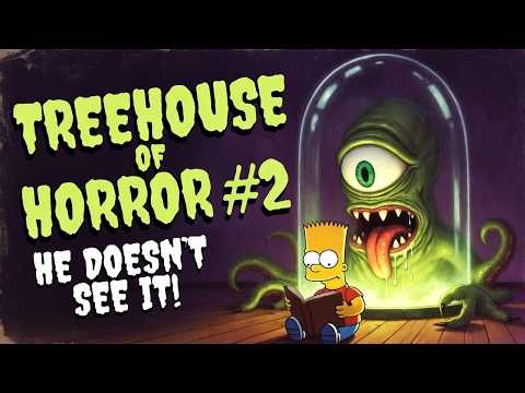 Bart Simpson’s Treehouse of Horror #2 | The Alien Is Right Behind Him!