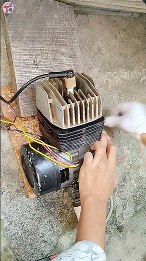 2-Stroke engine Testing || Ignition Circuit @KoppalMechtronics #shorts