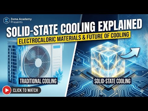 Solid-State Cooling Explained: Electrocaloric Materials and the Future of Energy-Efficient Cooling