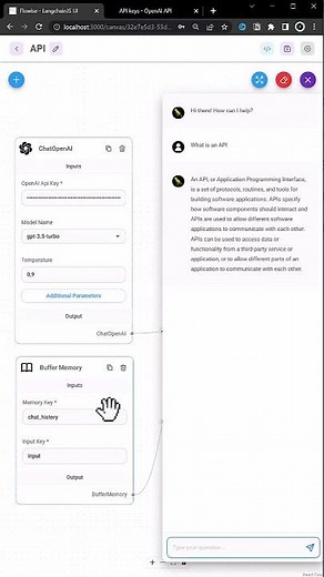 Embed Flowise API to Connect an HTML File to OpenAI ChatGPT
