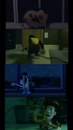 Mr. Tortilla Head vs Pigeon and Woody and Slinky Dog vs Monkey