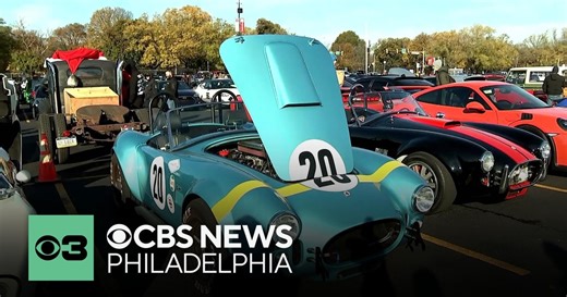 Classic and muscle cars make deliveries to food banks in style after volunteers "Phil-a-Trunk"