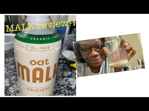 MALK Oat Milk Review and Taste Test #malk #oatmilk #plantmilk #plantbased