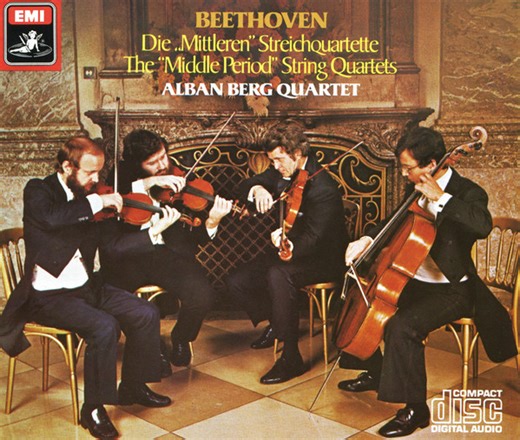 Beethoven | Alban Berg Quartet - Die „Mittleren“ Streichquartette, Nos. 7-11 = The "Middle Period" String Quartets, Nr. 7-11 = Les Quatuors À Cordes, Nos 7 À 11