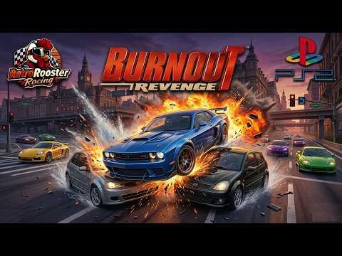 Burnout 3: Takedown PS2 – High Speed Racing & Massive Crashes