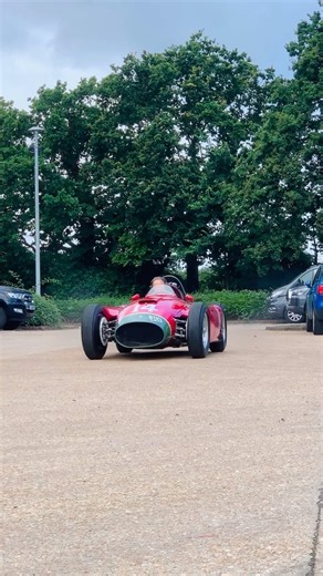 Final test and checks before the Lancia Ferrari D50 leaves for this years #festivalofspeed at #goodwood. #GoodwoodFOS #FestivalOfSpeed #motorsport #hillclimb | Jim Stokes Workshops Ltd.