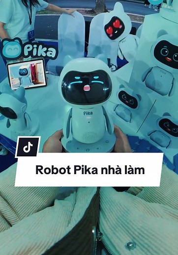 Hôm Techfest trên hồ Gươm vừa rồi có ai thấy Robot Pika không nè #robotpika #techfest2025 #robot #thanhcongnghe #duysetup
