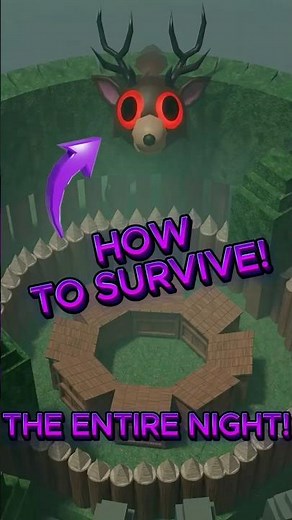 Nobody Knows About This Survival Trick In 99 Nights In The Forest.. #roblox