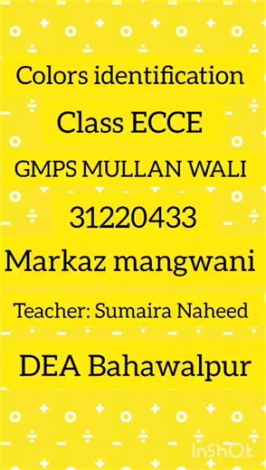 # "Colors come alive in our classroom!". # "Recognizing colours , developing skills". # "Students identify colours in various contexts(art, nature, everyday objects etc)". | محکمہ تعلیم پنجاب نیوز | Facebook