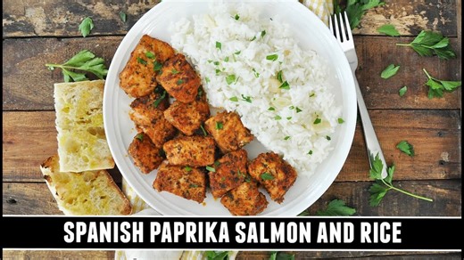Spanish Paprika Salmon and Rice – Quick & Easy Recipe