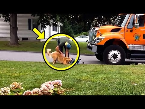 Garbage Man Had No Idea He Was On Camera, What They Captured Left Everyone Breathless