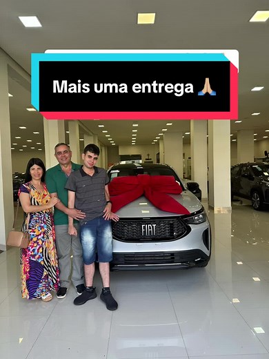 Entrega do Fiat Fastback com interior claro