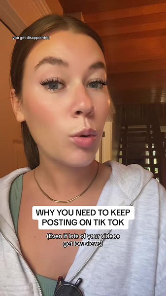 Why you need to keep posting on tik tok, and how to shift your mindset around “low tik tok views.” #onlinebusinessowners #smallbusinessownersoftiktok #socialmediaforbusiness #tiktokmarketing #lowtiktokviews #lowviews #newcontentcreator