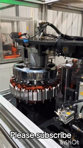 Rotor exciter winding machine automatic #trending #machine #factory #video #viral #cncmachine #short