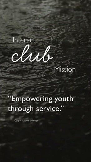 LISEVOS INTERACT CLUB MISSION
