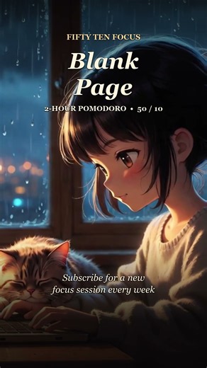 Blank Page ⏱️ Deep Focus Music for Study #shorts