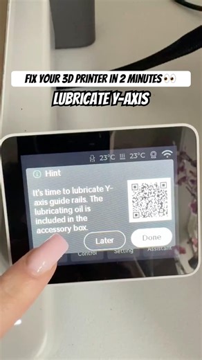 👉 How to lubricate your 3D printer (Y-axis guide)