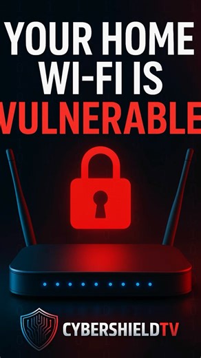 Protect Your Home Wi-Fi from Hackers 🛡️ (Do This Next!) #wifisecurity #RouterSafety #wifi #tech