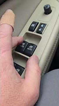 program Subaru Legacy Outback Forester power window switch calibrate calibration easy do-it-yourself